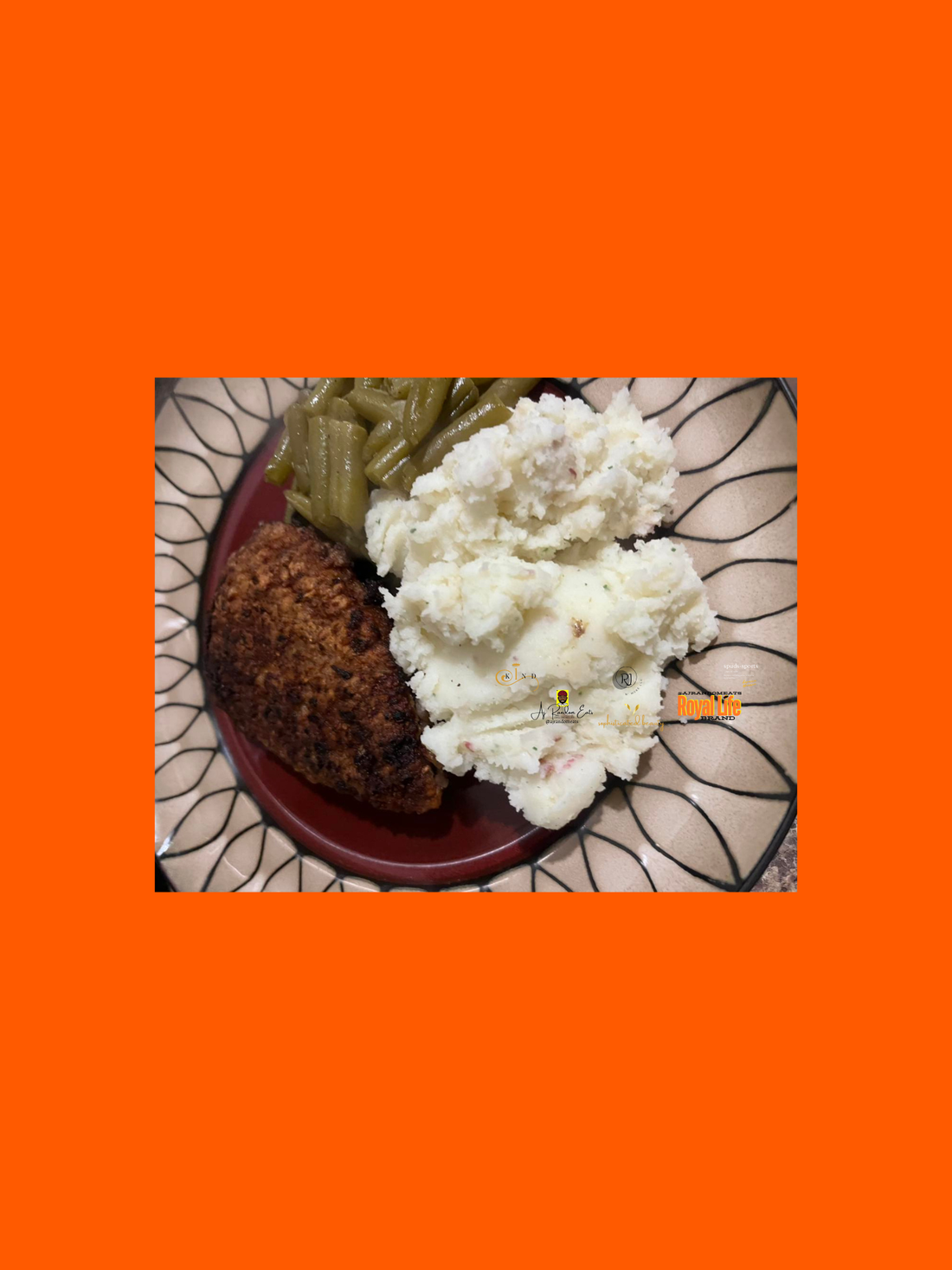 Fried Cube Steak, Baby Red Potatoes & Garlic String Beans
