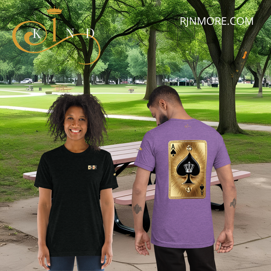 Ace of Spades - 1kind by Rj - Short sleeve t-shirt