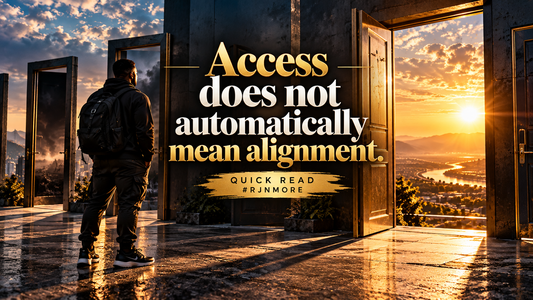 Not Every Open Door Is Your Door