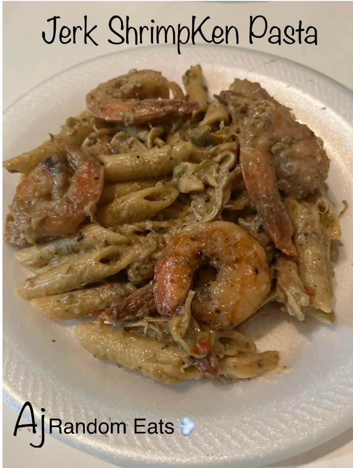 @ajrandomeats Jerk ShrimpKen Pasta Recipe