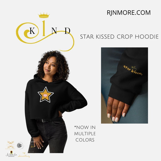 Star Kissed Crop Hoodie - 1kind by Rj