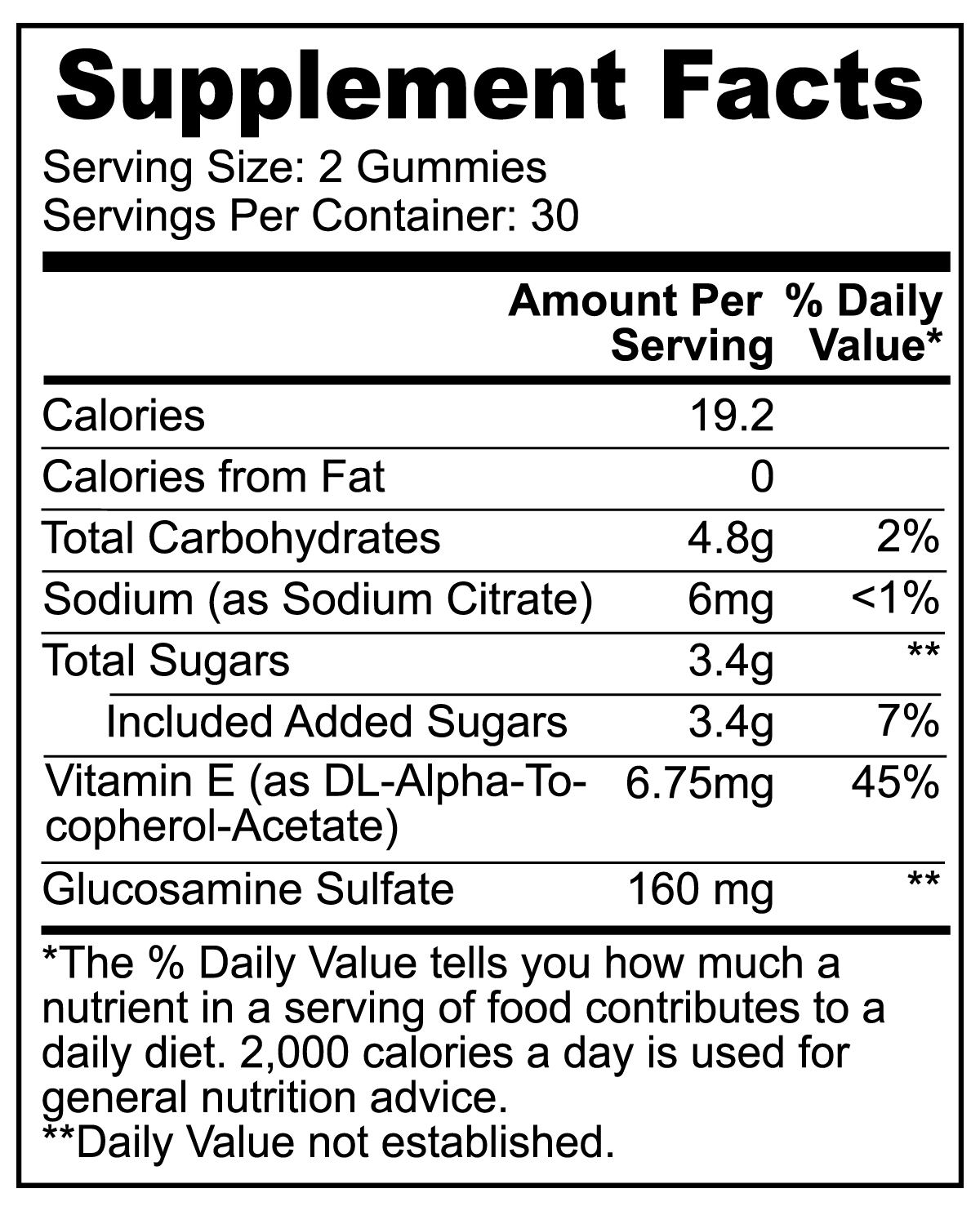 Aj's Joint Support Gummies (Adult)