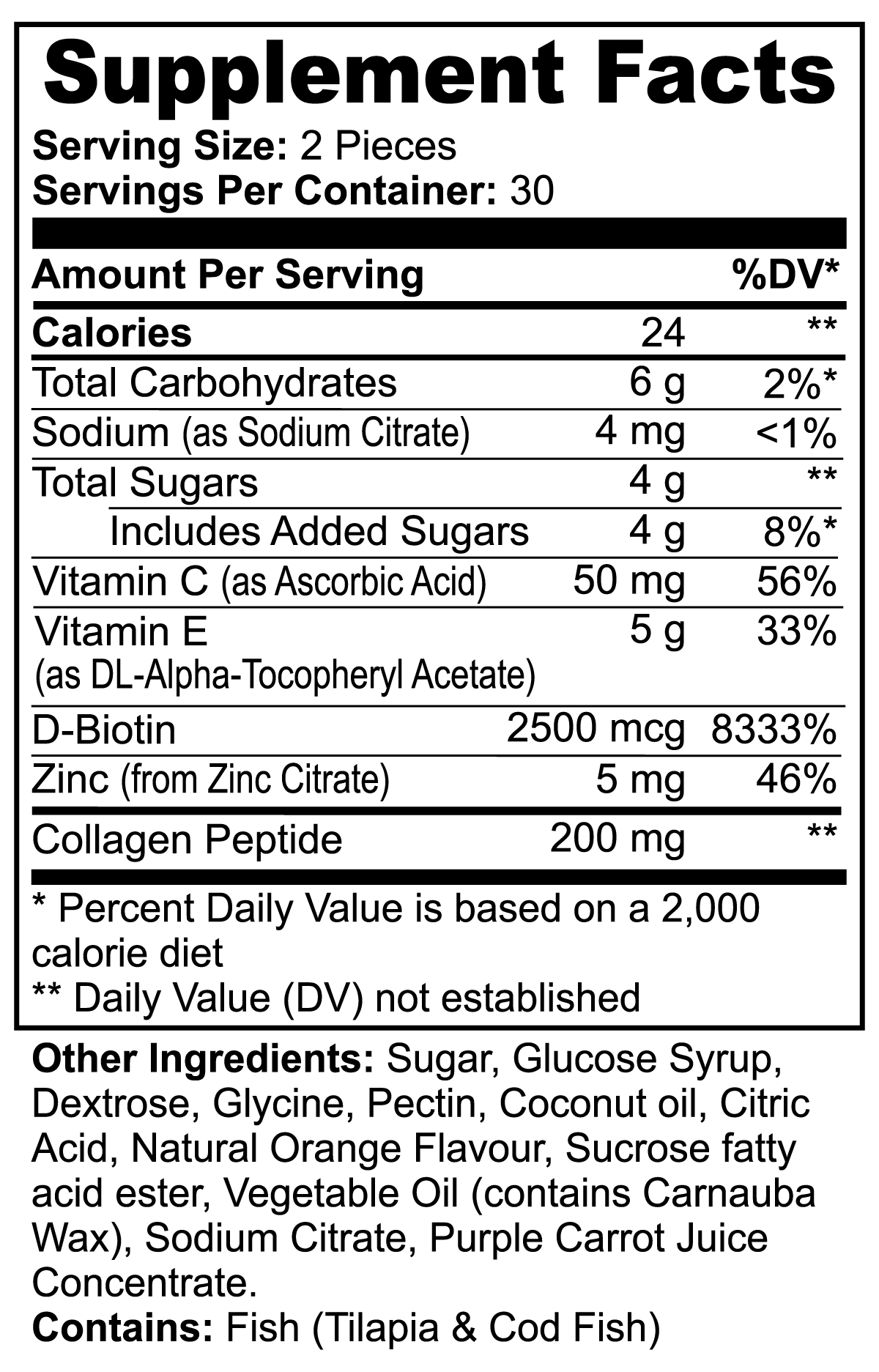 Aj's Collagen w/Vitamin C Gummies (Adult)