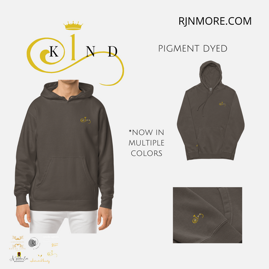 1kind Pigment Dyed Hoodie - 1kind by Rj