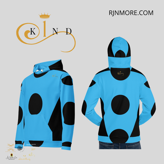 Domino Hoodie - Blue - 1kind by Rj