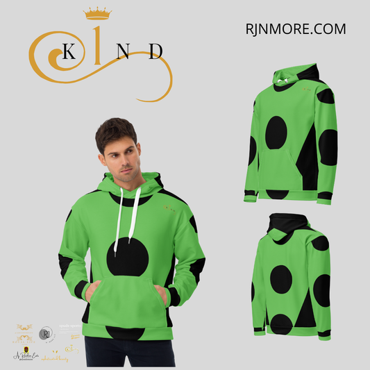 Domino Hoodie - Green - 1kind by Rj