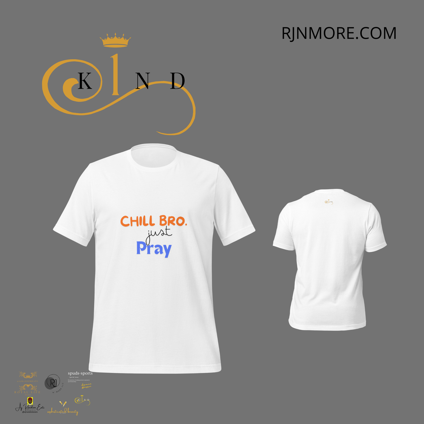 Chill Bro. T-shirt - 1kind by Rj