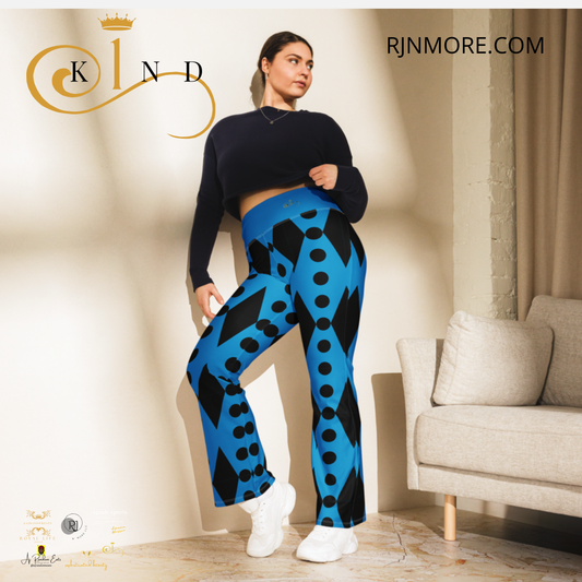 Flare leggings - Blue - 1kind by Rj