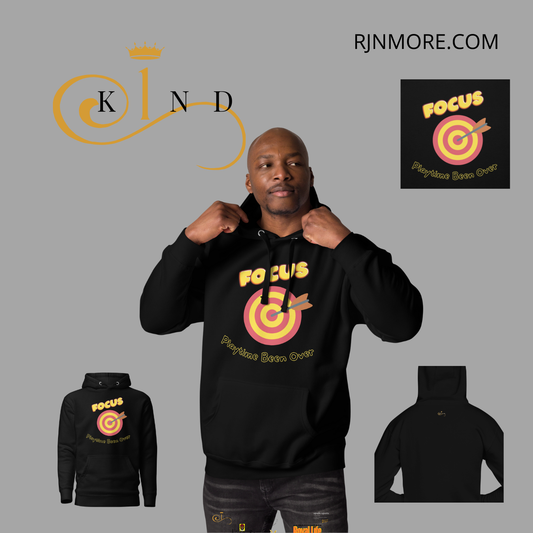 Focus/Playtime Hoodie - 1kind by Rj