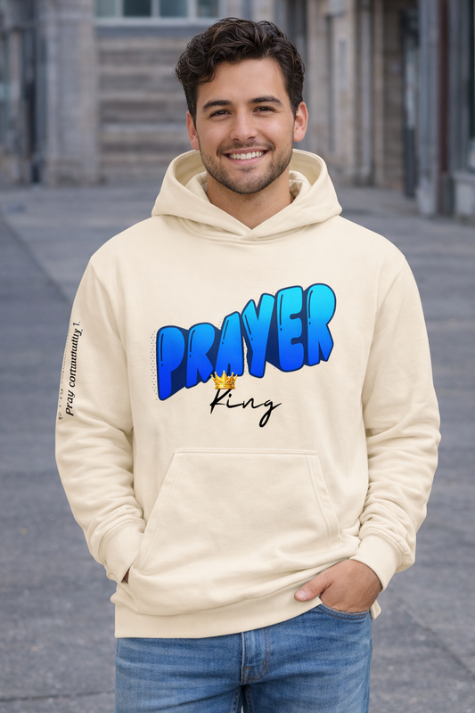 Prayer King Urban hoodie - 1kind by Rj