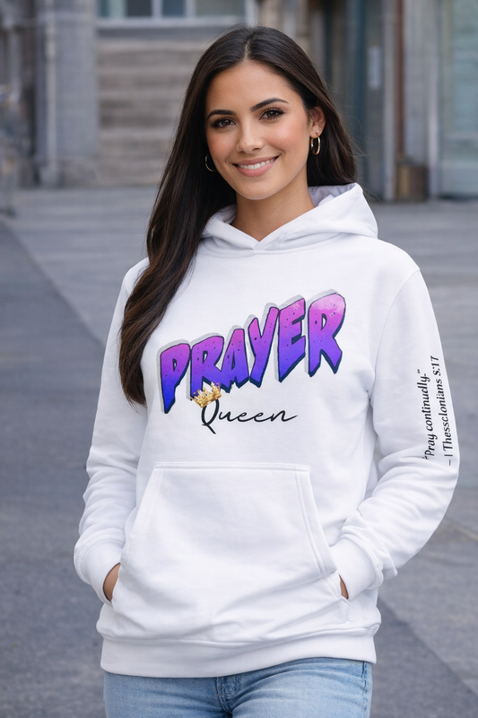 Prayer Queen Urban hoodie - 1kind by Rj