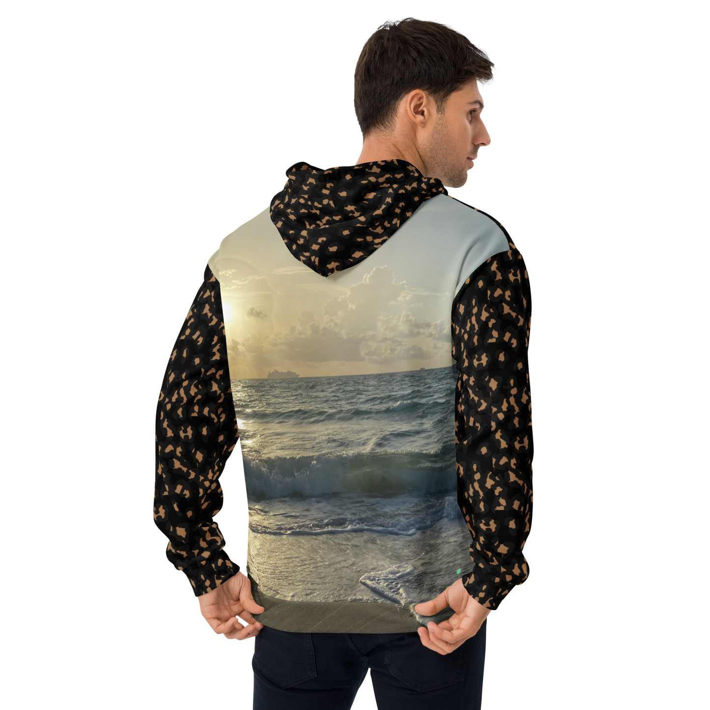 Cheetah Run Hoodie - 1kind by Rj (Black)