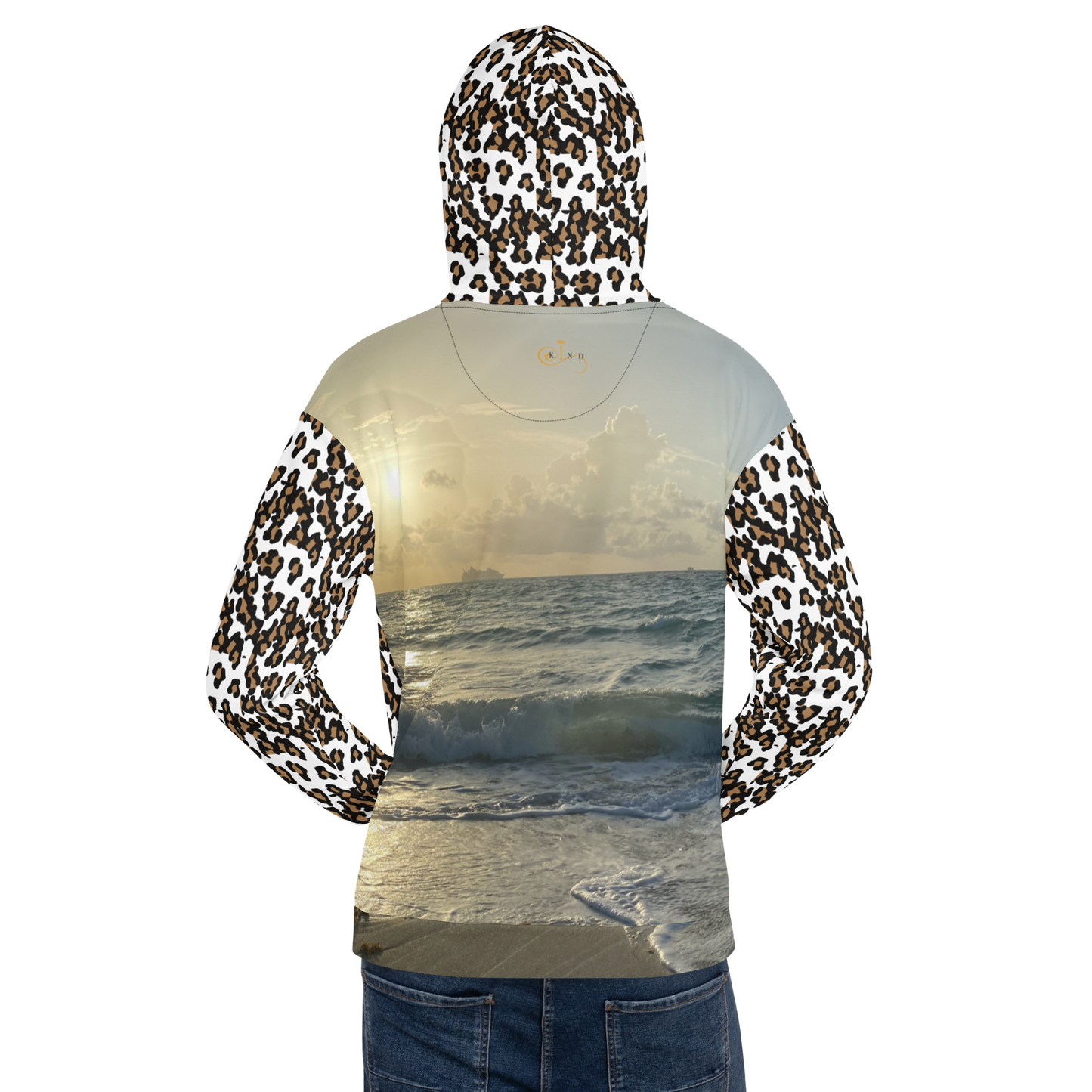 Cheetah Run Hoodie - 1kind by Rj(White)