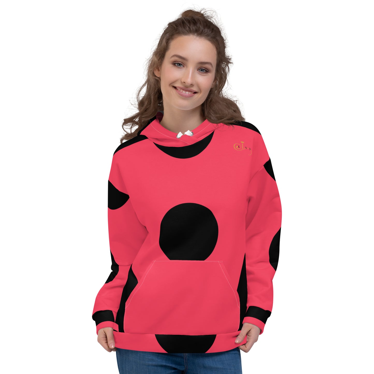 Domino Hoodie - Pink - 1kind by Rj