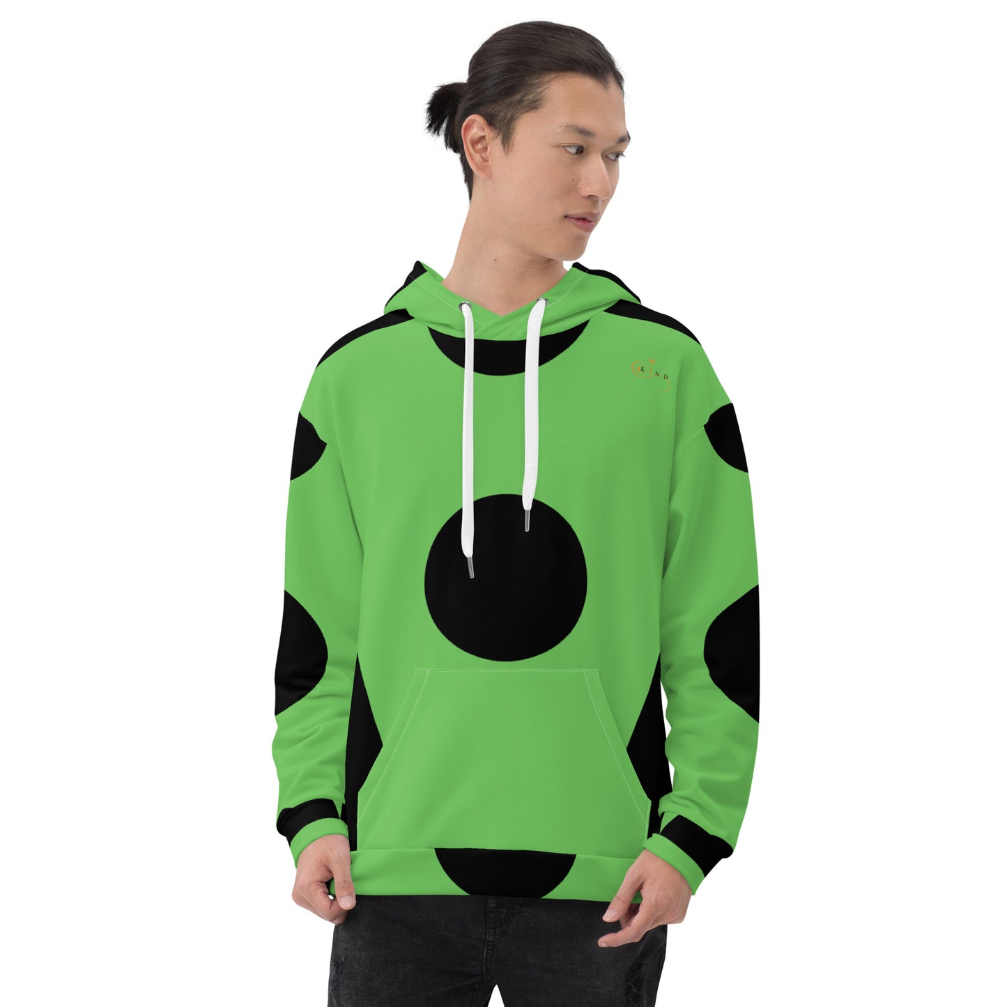 Domino Hoodie - Green - 1kind by Rj