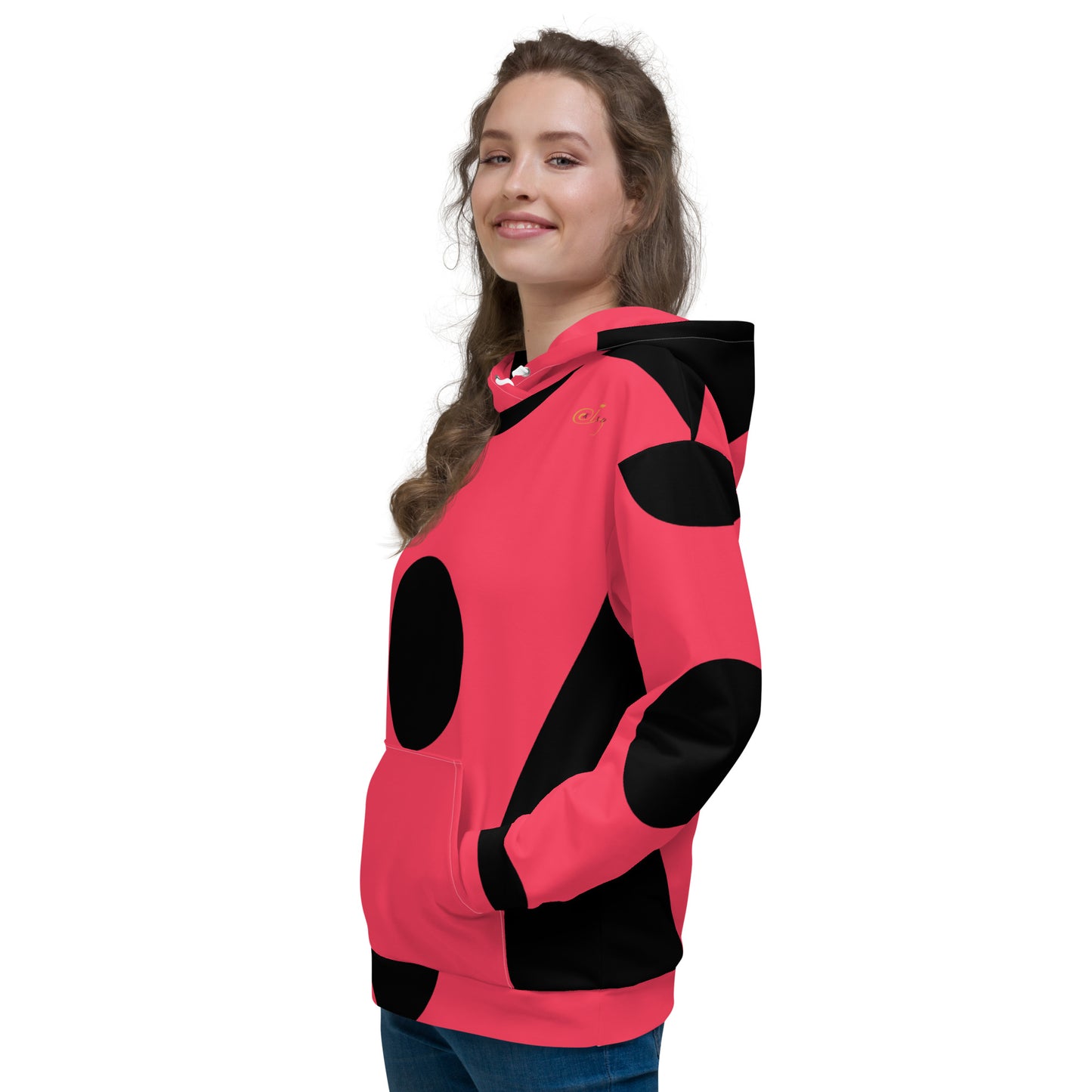 Domino Hoodie - Pink - 1kind by Rj