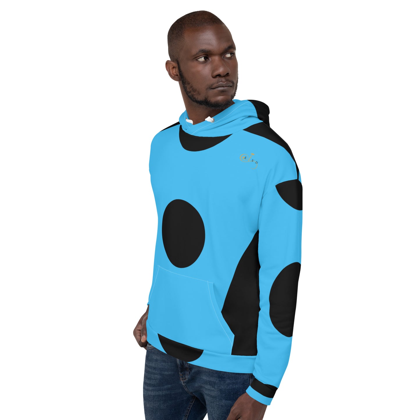 Domino Hoodie - Blue - 1kind by Rj