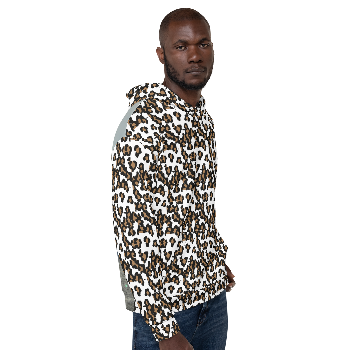 Cheetah Run Hoodie - 1kind by Rj(White)