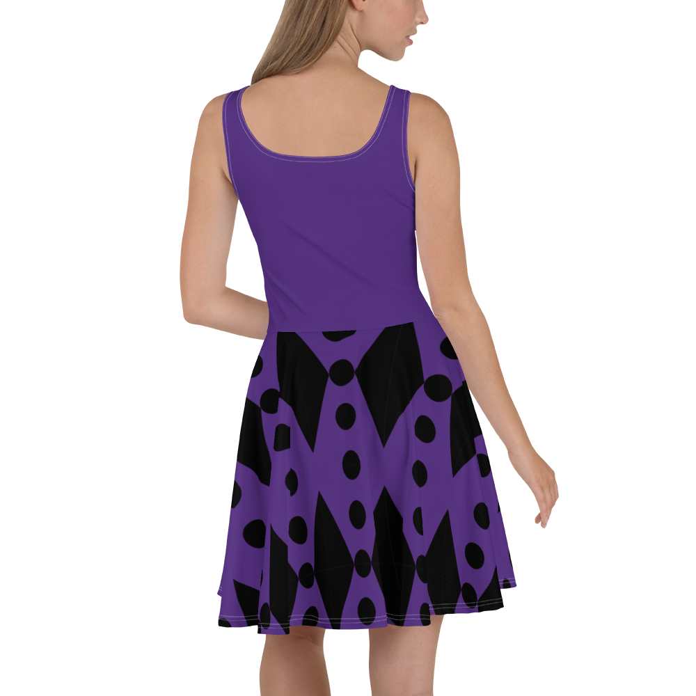 Skater Dress - Purple - 1kind by Rj