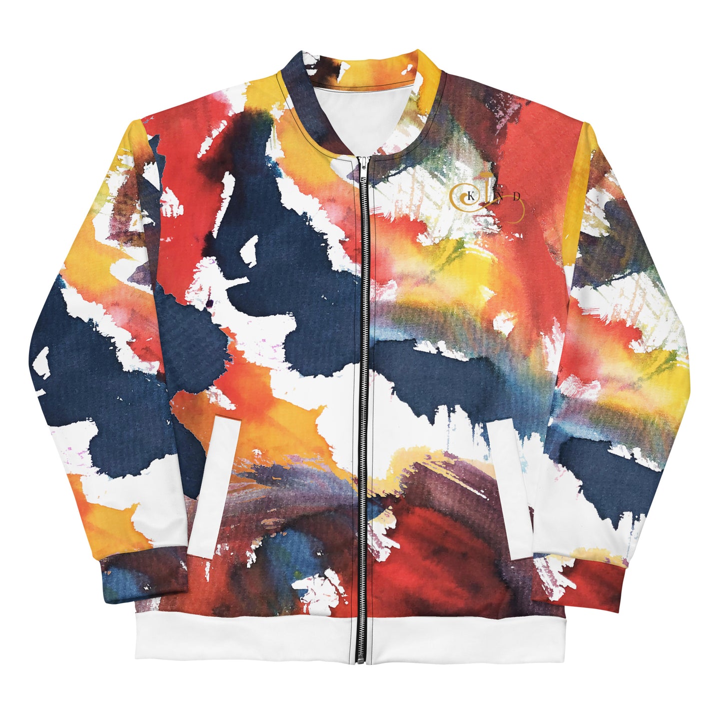 Paint Brush Bomber Jacket - 1kind by Rj