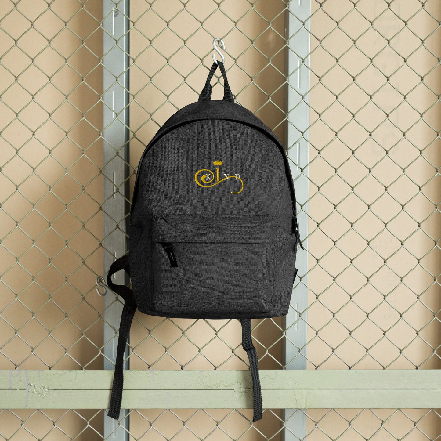 1kind by Rj Embroidered Backpack