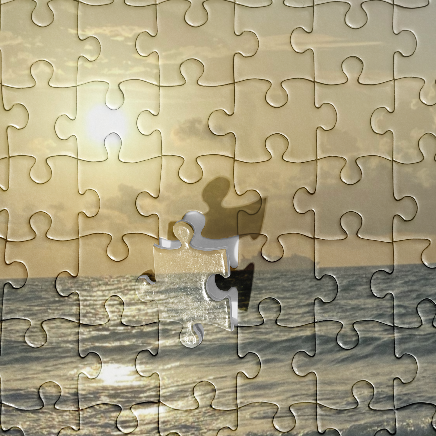 Serene Beach Jigsaw puzzle