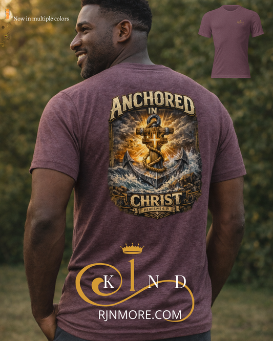 Soul Anchored Tshirt - 1kind by Rj