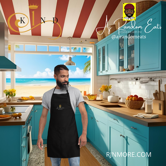 @ajrandomeats Embroidered Apron