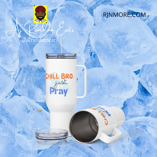 Chill Bro Travel mug with a handle
