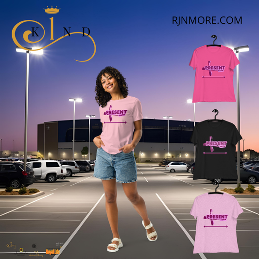PresentFaith - 1kind by Rj - Women's Relaxed T-Shirt