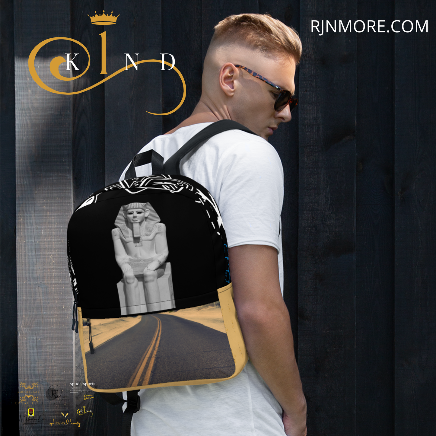 Journey to Egypt Backpack - Limited -1kind by Rj