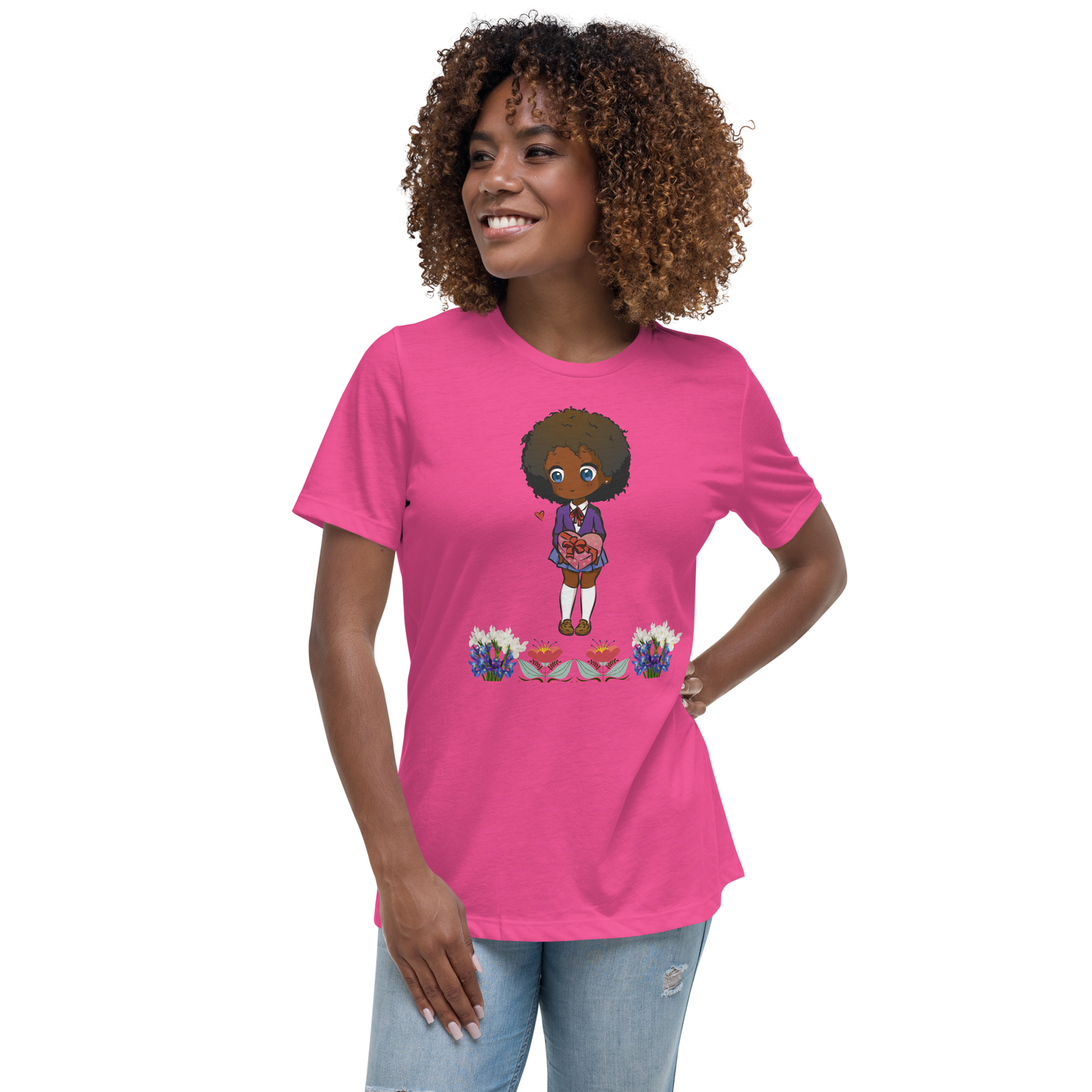 Flower Girl T-Shirt - 1kind by Rj