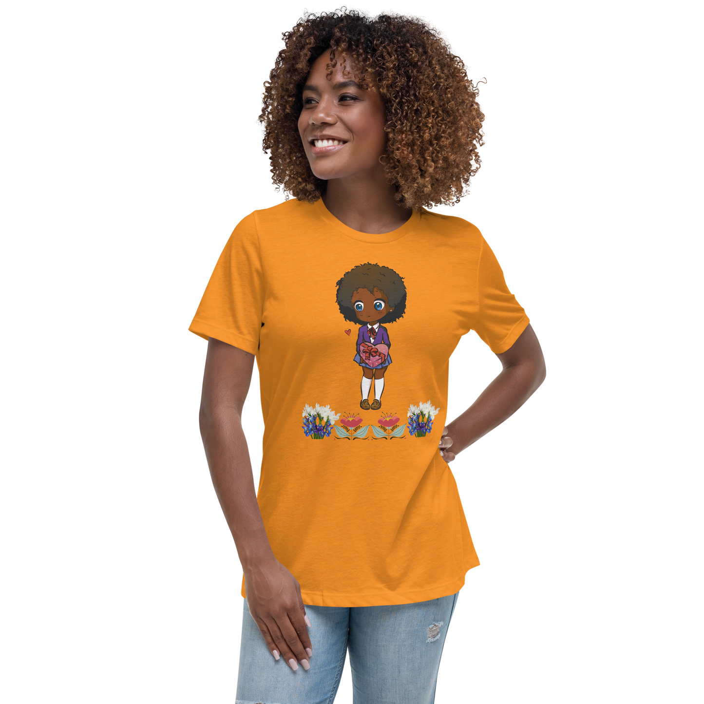 Flower Girl T-Shirt - 1kind by Rj