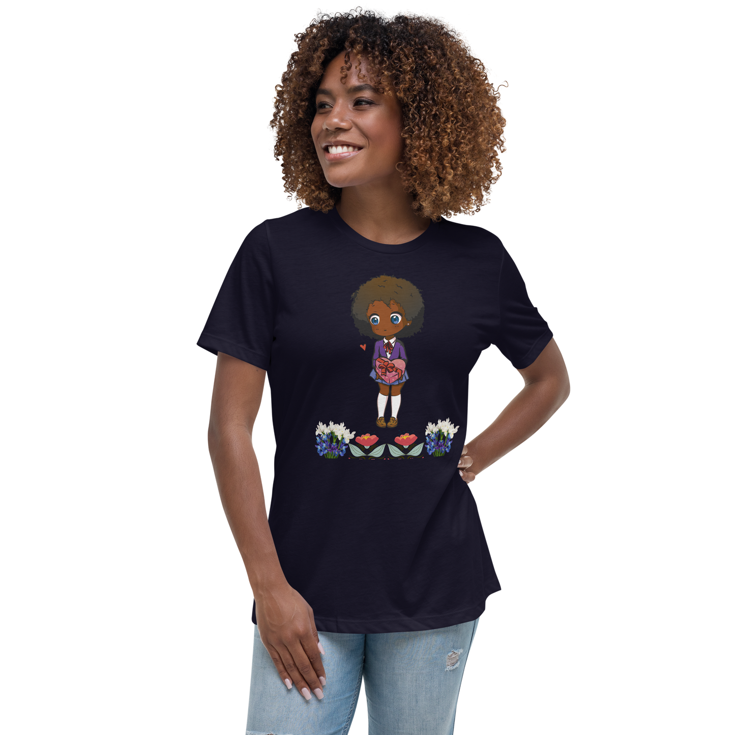 Flower Girl T-Shirt - 1kind by Rj