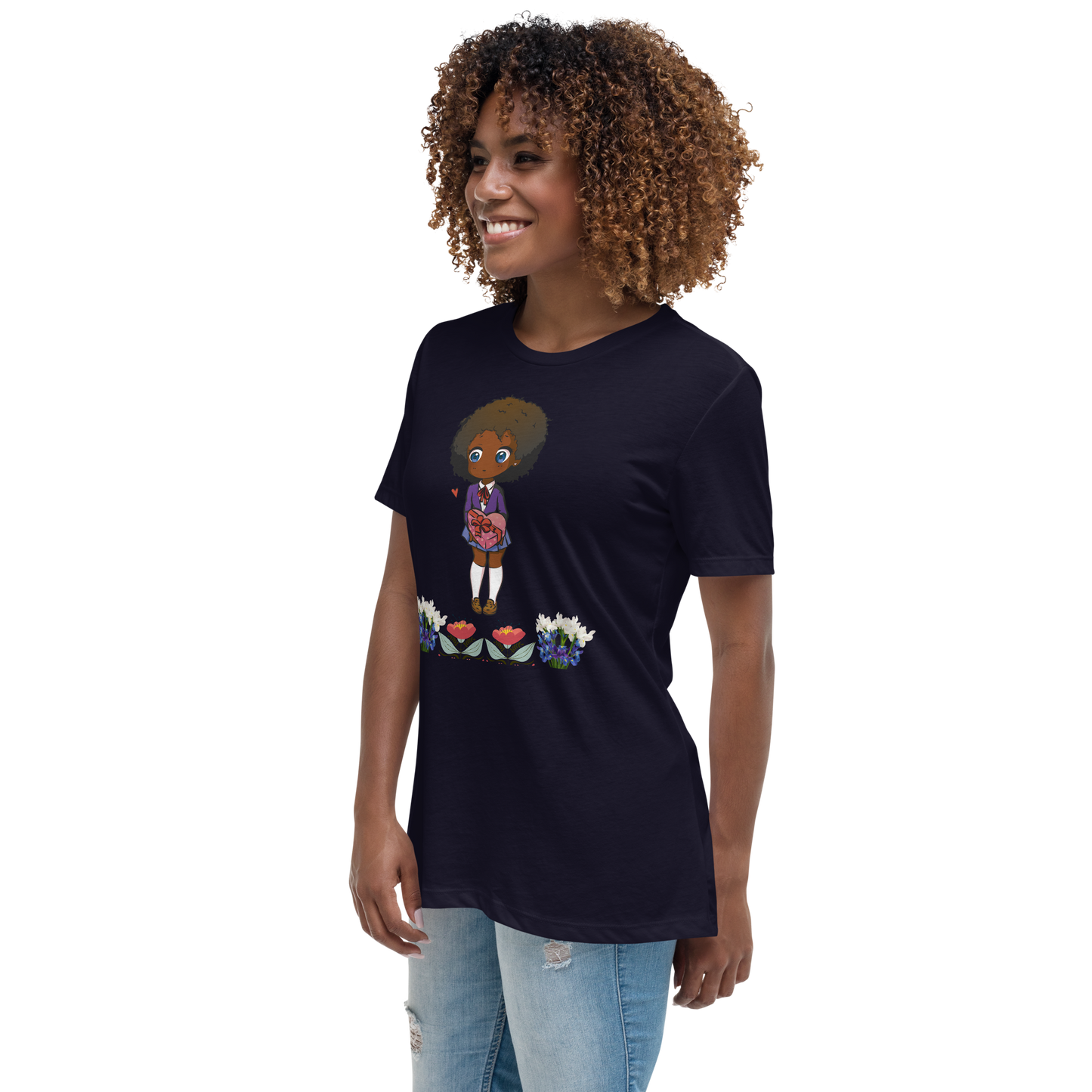 Flower Girl T-Shirt - 1kind by Rj