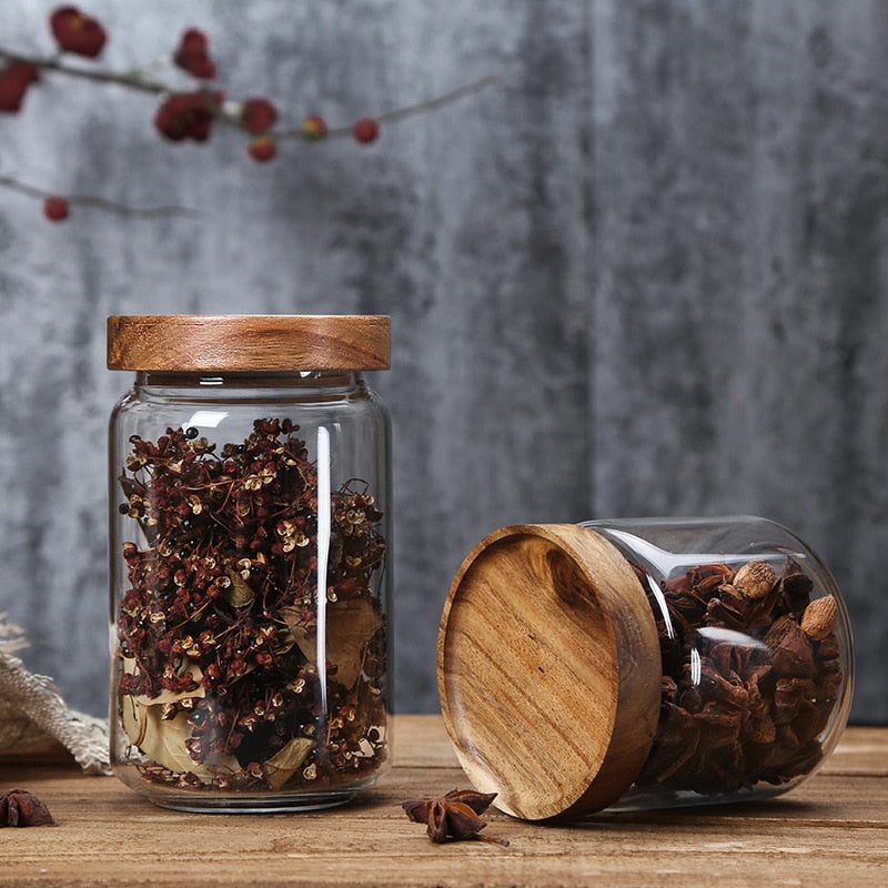 Glass Storage Jar