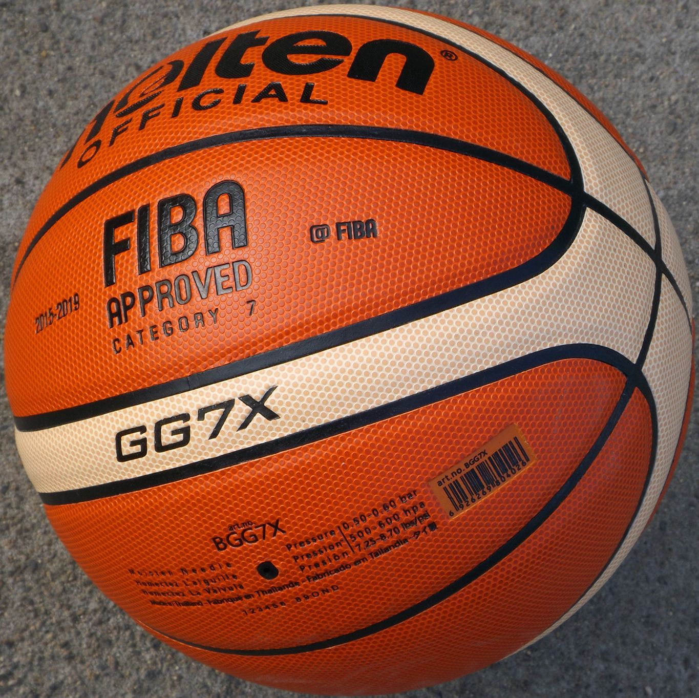 Basketball - FIBA Approved Size 7