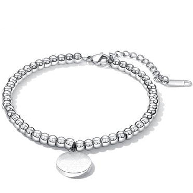 Stainless Steel Love Heart Bracelets