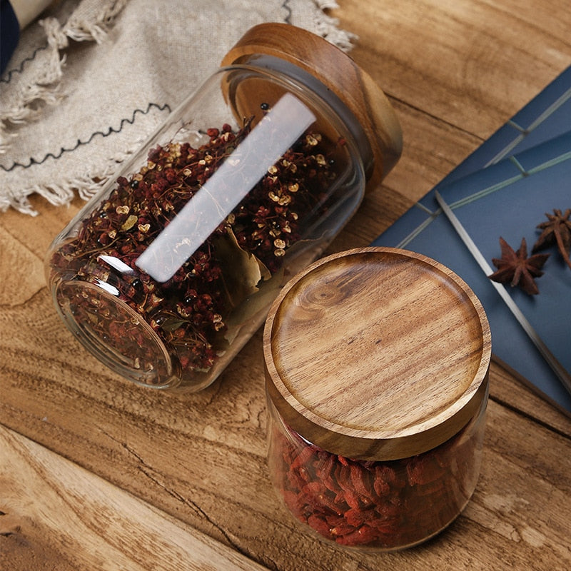 Glass Storage Jar